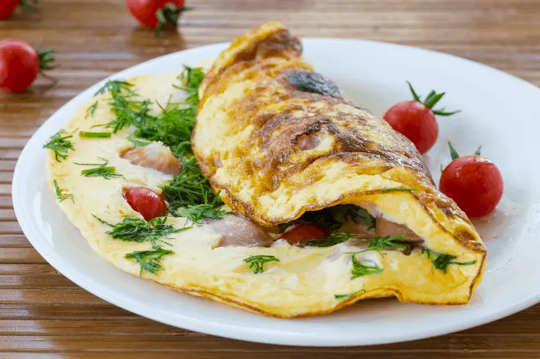 Best pan eggs omelet