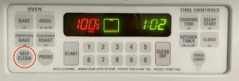 oven controls