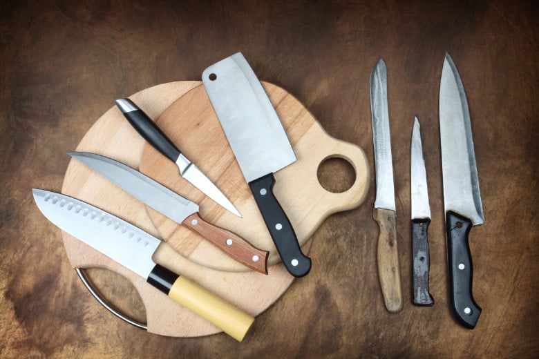 A Variety Of Knives