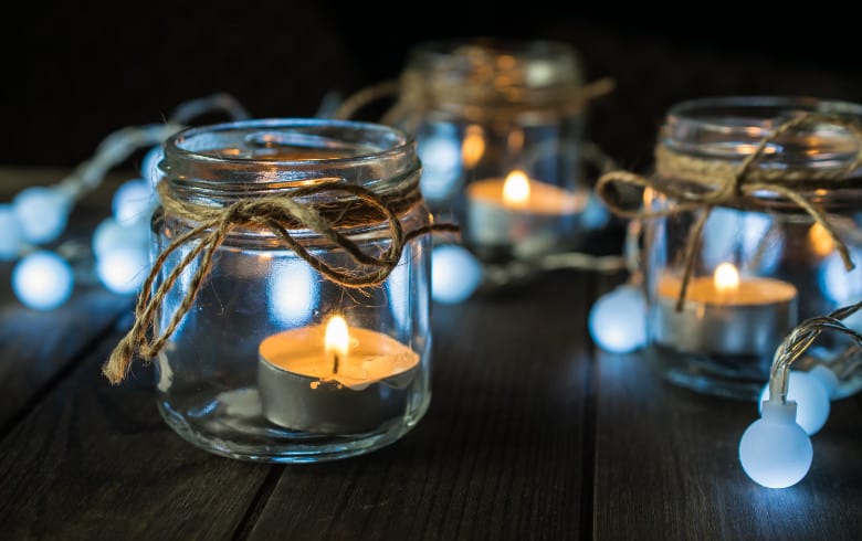 Mason Jar Candles