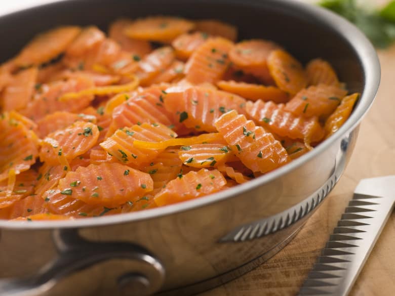 Saute Pan With Carrots